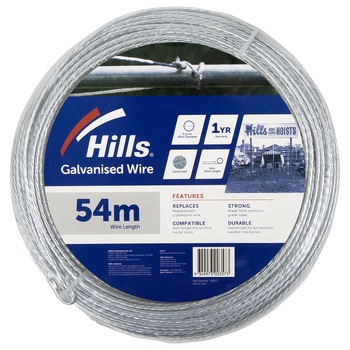 Hills Hills 54m Galvanised Steel Wire 3.5mm For Clothesline