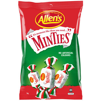 Allen's 1kg Minties Bag