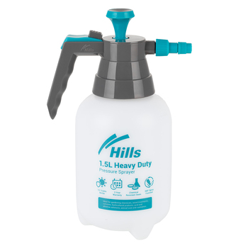 Hills Heavy Duty Weed/Chemical Pump Pressure Sprayer 1.5L Viton Seals