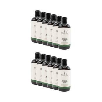 12PK Sukin Micellar Cleansing Water Makeup Remover Paraben Free Skincare 250ml