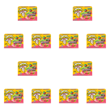 12PK Warheads Wedgies Assorted Flavour Chewy Candy 99g Theatre Box
