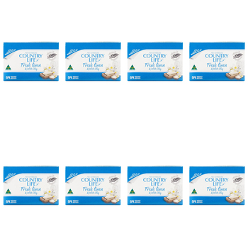 40pc Country Life 450G Toilet Soap Bar - Fresh Linen & White Clay