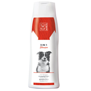 M-Pets 2 in 1 Dog Pet Shampoo & Conditioner - 250 ml