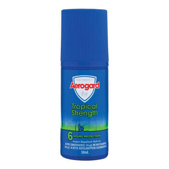 Aerogard 50ml Tropical Strength Insect Repellent Roll-On