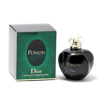 Christian Dior Poison Womens Fragrance EDT Eau De Toilette Spray Bottle 100mL