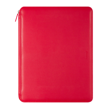 Filofax 32cm A4 Metropol Zipped Folio Personal Organiser Red