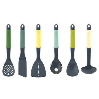 6pc Joseph & Joseph Elevate Carousel Utensil Set - Opal