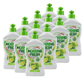 12x Morning Fresh 400ml Dishwashing Liquid Lime