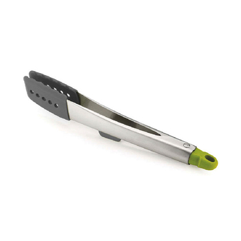 Joseph & Joseph Elevate 30.5cm Stainless Steel Tongs - Grey/Green