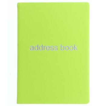 Letts Dazzle A5 Address Book Pear Home Office Stationery