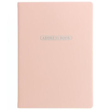 Letts Pastel A5 Address Book Peach Home Office Stationery