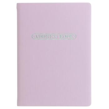 Letts Pastel A6 Address Book Lilac Home Office Stationery