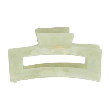 Annabel Trends Women's Tamed Hair Claw Clip Accessory 8.5 cm Sage