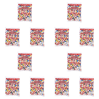 12PK Hard Boiled Assorted Mixed Fruit Flavour Lollies 250g