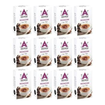 12x 10pc Avalanche Mochaccino Cafe Style Instant Coffee 160g Powdered Drink