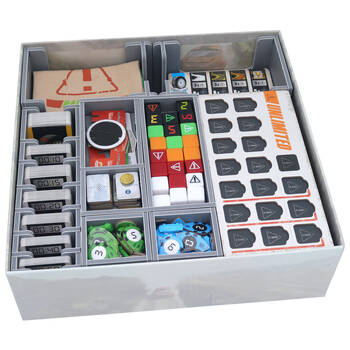 Folded Space Game Box Inserts Organiser For Rallyman Dirt RPG