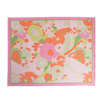 Annabel Trends Cotton Knit Throw 125x150cm - Tutti Fruitti