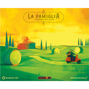 Capstone Games La Famiglia The Great Mafia War Board Game 16y+