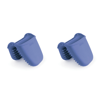 2PK Dexas Silicone 11cm Mini Oven Hand Mitt Protection - Purple