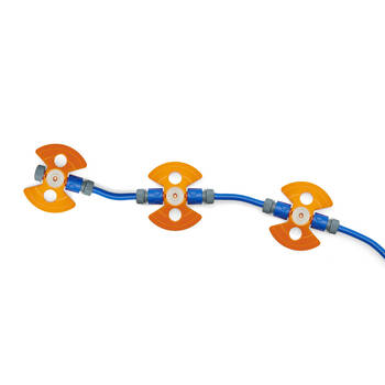 Plum Play Kids Outdoor Water Park Jet Set Activity/Toy Blue and Orange