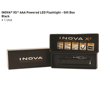Nite Ize LED Flashlight Outdoor Night Light XS Gift Boxed - Black 