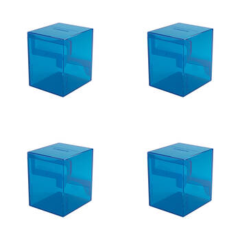 4PK Gamegenic Bastion 100+ Card Deck Box Organiser XL - Blue