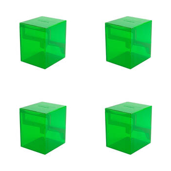 4PK Gamegenic Bastion 100+ Card Deck Box Organiser XL - Green