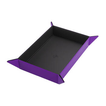 Gamegenic Magnetic Dice Tray Rectangular 279x209mm Black/Purple