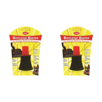 2PK Jokari Bottletop Baster Brush Cooking Accessory 9.5cm