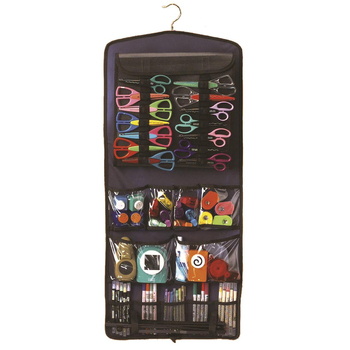 Jokari Scrap N Stor Organiser Hanging Pocket Storage Black 30cm