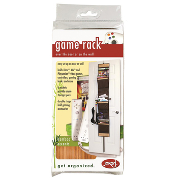 Jokari 26cm Game Rack Hanging Storage Organiser - Brown