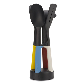 4pc Joseph Joseph Elevate Slim Utensil Set Multicolour