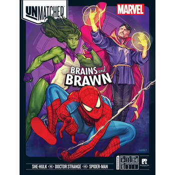 Iello Unmatched Marvel Brains & Brawn Kids/Family Board Game 14y+