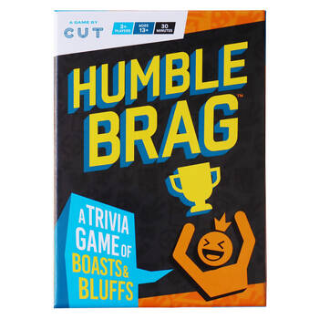 Cut Games Humblebrag Kids Fun Play Card Game 13y+ 