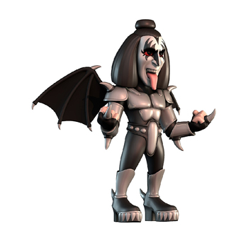 Minix Kiss The Demon 12cm Vinyl Action Figure Toy