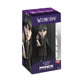 Minix Wednesday w/ Thing 12.7cm Vinyl Action Figure Toy