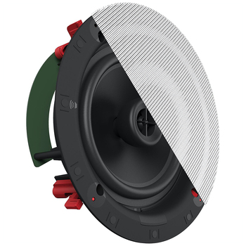 Klipsch DS-180CDT 8" In-Ceiling Speaker w/ Pivoting Woofer & Tweeter White