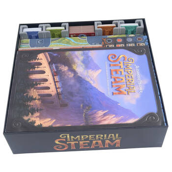 Folded Space Game Box Inserts Organiser For Imperial Steam RPG