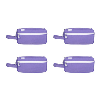 4PK Celco Pencil Case Functional and Stylish Pastel Purple