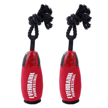 2PK Paws & Claws Boxing Sand Bag Oxford Toy 22X15X9cm Red