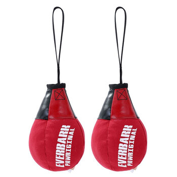 2PK Paws & Claws Boxing Speedball Oxford Toy 21X8X8cm Red
