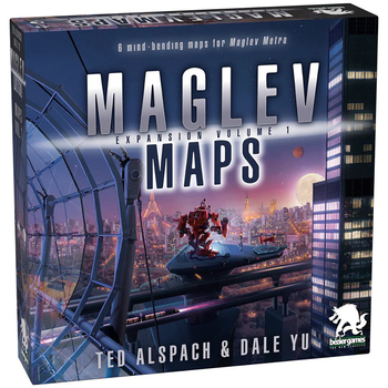 Bezier Games Maglev Maps Volume 1 Kids Board Game 8y+