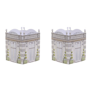 2PK Christian Lacroix AW Paper Table Lantern Le Pavillon 21cm