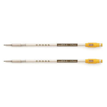 2PK Cross Switch-It Ball Point Pen to 0.7mm Pencil Converter