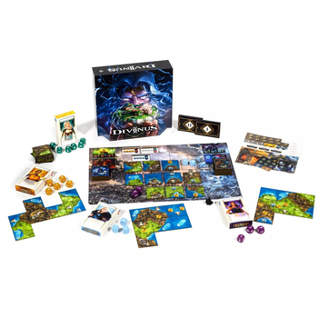 Lucky Duck Games Divinus Kids/Family Strategy Board Game 10y+