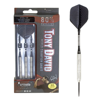 Formula Sports Tony David 80% Tungsten Steel Points Darts 22g