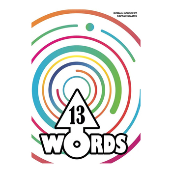 Captain Games 13 Words 2-8 Players Board Game 8y+