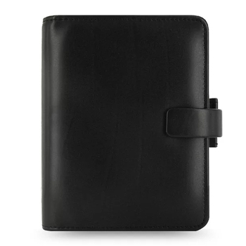 Filofax Metropol Pocket Organiser Stationery Faux Leather Black