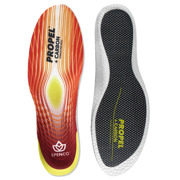 Spenco Propel Carbon Performance Foot Insoles M 6-7.5/W 7-8.5