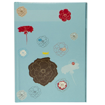Lantern Studios A5 Journal/Notebook Hardcover Stationery - Magnetic Dragonfly